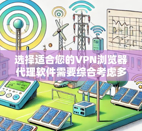 选择适合您的VPN浏览器代理软件需要综合考虑多个因素，以确保其能够满足您的具体需求。以下是一个有条理的指南，帮助您选择合适的软件